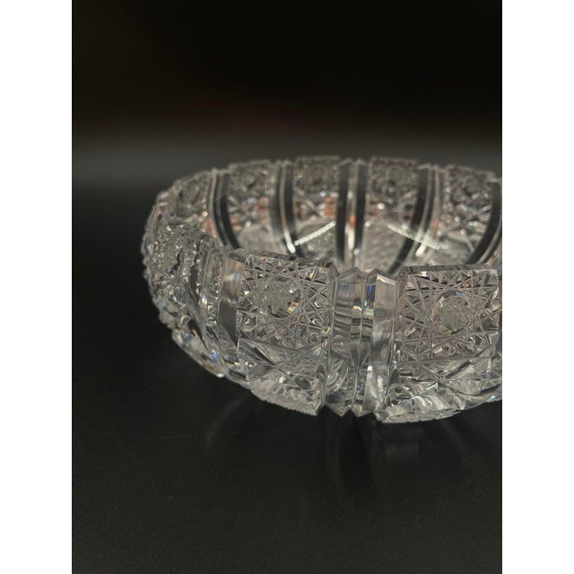 Crystal Bowl from the Times of the Polish Peoples Republic, 1962 For Sale - Image 3 of 9