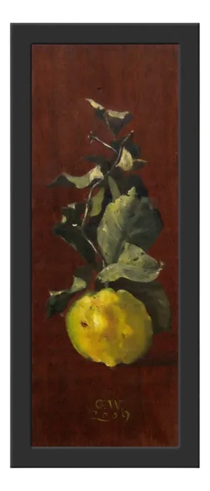Gabryela Wasowicz, A Quince, 2009, Oil Painting
