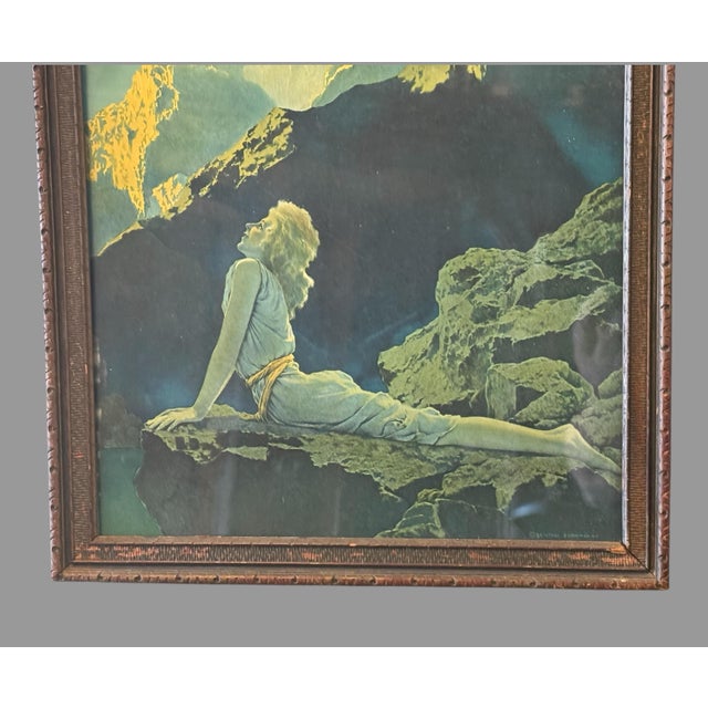 Art Deco Vintage Maxfield Parrish Art Deco Nouveau Wild Geese Print Reproduction For Sale - Image 3 of 6