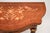 Brown Antique French Inlaid Console Table, 1950 For Sale - Image 8 of 11