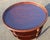Early 20th Century Mahogany Oval Three-Tiered Rolling Bar Cart For Sale In Washington DC - Image 6 of 13