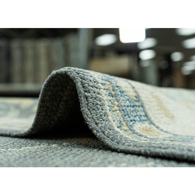 Textile Turkish Oushak Rug 6' x 9'7" #19105 For Sale - Image 7 of 8