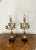 Gold Victorian Brass and Marble Candelabras, 1860s, Set of 2 For Sale - Image 8 of 8