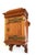Antique Arts and Crafts European Small Wall Cabinet in Oak and Brass, 1900s For Sale - Image 16 of 16