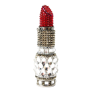 2020s Judith Leiber Lipstick Pillbox Crystal Pill Box