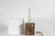 Danis Stoneware Table Lamp with Graphic Decor by Hans Still for Axella, 1970s For Sale - Image 4 of 12