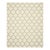 5'6"x8 Maya Moroccan Ivory Trellis Modern Flatweave Wool Carpet Rug For Sale