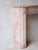 Antique French Marble Fireplace in Pink Tones For Sale - Image 4 of 13