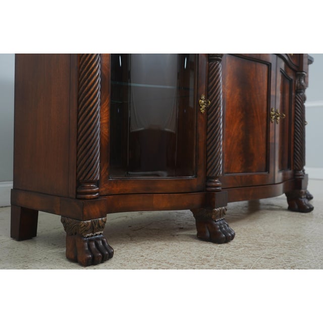 Henredon Marble Top Mahogany Sideboard Server For Sale - Image 10 of 18