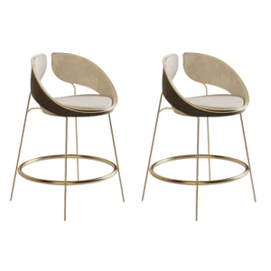 Set of Hyoku Bar Stools by Alma De Luce