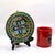 Ceramic Vintage Hand-Painted Deruta Geometric Majolica Wall Plate - 6.5" For Sale - Image 7 of 7