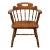 Tell City Solid Hard Rock Maple Colonial Pub Style Dining Arm Chair For Sale