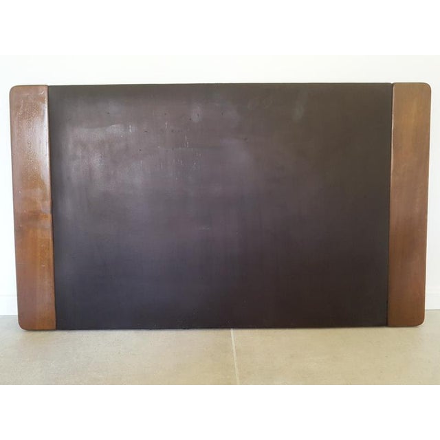 Mod. 920 Modular Sofas in Black Leather and Walnut by Afra & Tobia Scarpa for Cassina, 1967, Set of 2 For Sale - Image 18 of 18