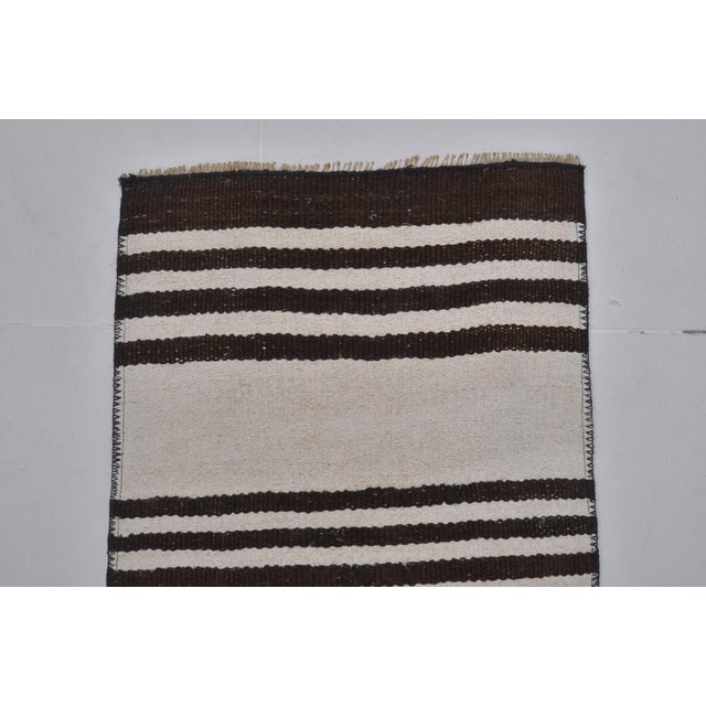 Vintage Anatolian Mini Hemp Rug For Sale In Phoenix - Image 6 of 7