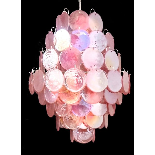 Vintage Italian Murano Chandeliers, 2000s, Set of 2 For Sale - Image 16 of 17