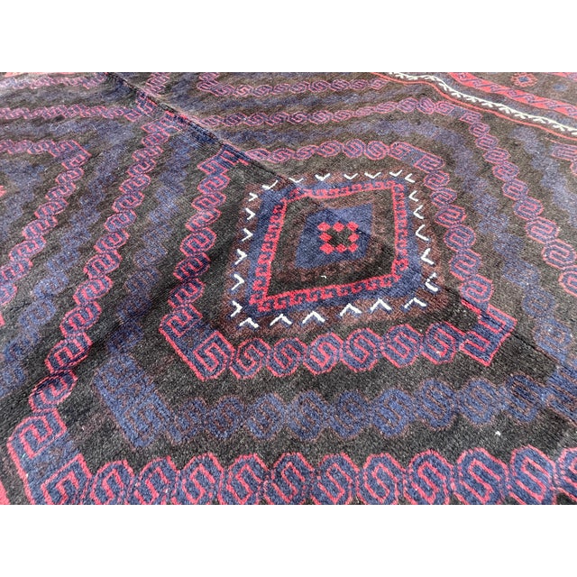 Good Quality Herati Baluch Tribal Gallery Runner Rug - 4'6" X 9'0" For Sale - Image 10 of 12
