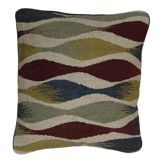 Aubusson Abstract Pattern Throw Pillow For Sale