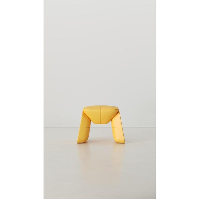 Max Stool in Kvadrat Hero 2 Fabric by Julien Lestrille For Sale - Image 4 of 6