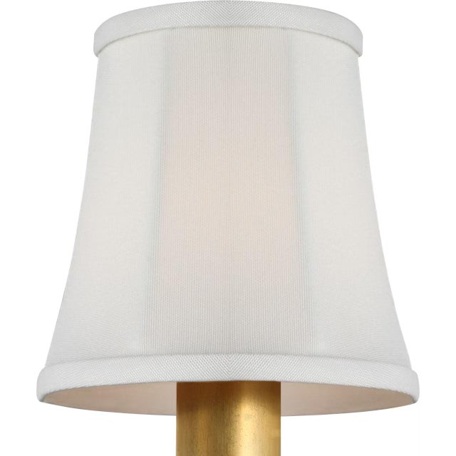 Transitional Visual Comfort Signature 4" Silk Soft Empire Shade For Sale - Image 3 of 3