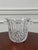 Glass Vintage Cut Crystal Ice Bucket For Sale - Image 7 of 9