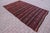 Rustic 1960s Southwestern Style Stripe Design Hand Knotted Oushak Kilim Area Rug For Sale - Image 3 of 10