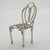 Vintage Italian Handmade Silver 800 Chair Figurine, Arezzo, 1970s For Sale - Image 6 of 12