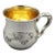 Early 20th Century American Gorham Sterling Silver & Gilt Child's Cup For Sale