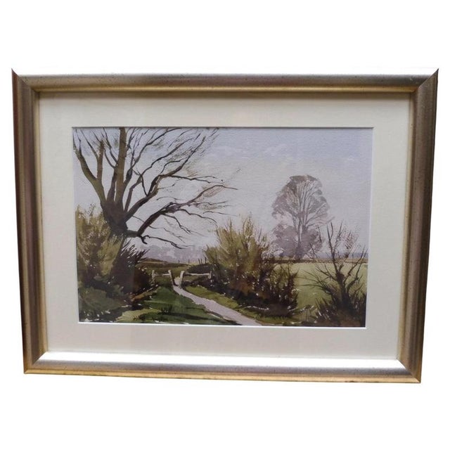 Ronald Birch, Lacock Village, Wiltshire, 1974, Watercolour on Paper, Framed For Sale - Image 14 of 14