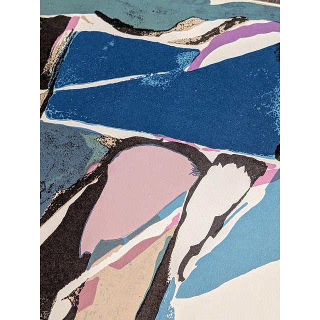 Bram Van Velde, Abstract Composition, 1952, Original Lithograph in Colors For Sale - Image 4 of 9