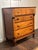 Brown American Empire Curly and Bird’s Eye Maple Chest, Circa 1830. For Sale - Image 8 of 15