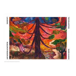 Shara Hughes Collide Exhibition Poster, 2025 For Sale