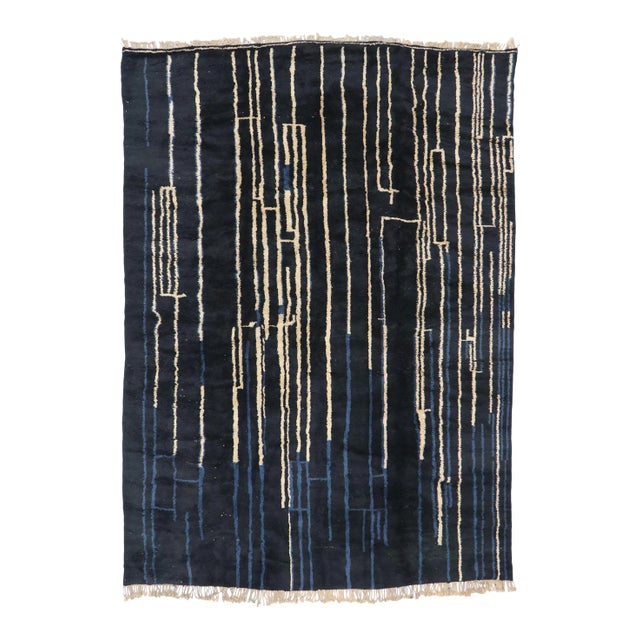 Berber Moroccan Rug - 09'10 X 13'11 For Sale