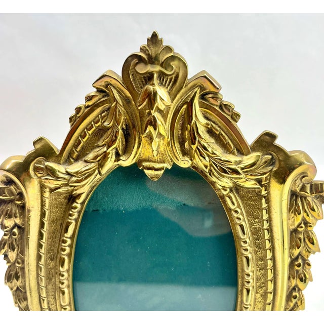 Picture Frames in Polished Brass, France, 1900s, Set of 2 For Sale - Image 10 of 13