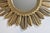 Large French Hollywood Regency Vintage Sunburst Mirror For Sale In Tulsa - Image 6 of 10