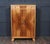 1930s Art Deco Walnut Gentleman's Wardrobe with Drawer, 1935 For Sale - Image 5 of 15