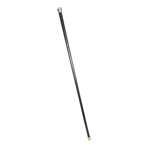 Antique Dandy’s Walking Cane, English, Stick, Ebonised, Victorian, 1889 Hallmark