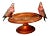 Austrian Bronze Bergman Bird Bowl Compote Signed For Sale