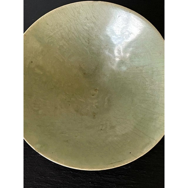 Celadon Ceramic Tea Bowl Korean Goryeo Dynasty For Sale - Image 9 of 13