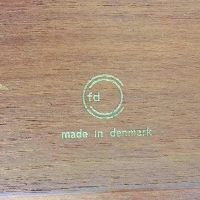 Teak Side Table by Peter Hvidt & Orla Molgaard for France & Son Daverkosen, 1960s For Sale - Image 9 of 11