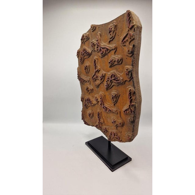 Wood Printing Pad for Paper, 1890s-1910s For Sale - Image 7 of 8