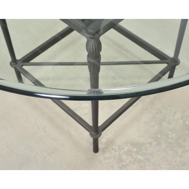 Michael Taylor Montecito Round Center or Garden Dining Table For Sale - Image 13 of 18