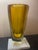 1980s Signed Goran Warff for Kosta Boda Sweden 10” Long Faceted Sommerso Vase For Sale - Image 5 of 7