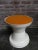 Vintage Stool with Orange Seat, 1970s For Sale - Image 6 of 9