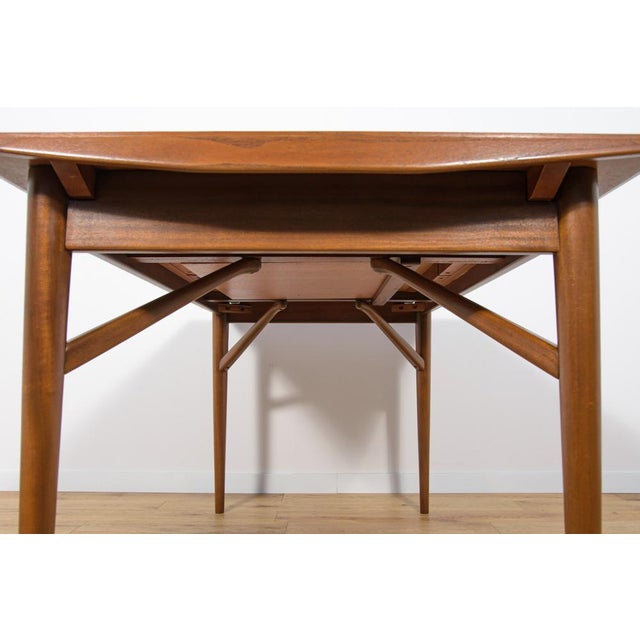 Mid-Century Teak Extendable Dining Table from Everest, 1960s For Sale - Image 18 of 18