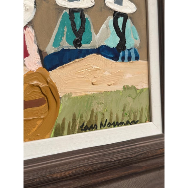 Lars Norman, Bolivia, 1960s, Oil on Panel, Framed For Sale - Image 6 of 18