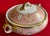 Aynsley Pink & Gold Foliage English Bone China Porcelain Soup Tureen or Vegetable Serving Dish For Sale In New York - Image 6 of 18