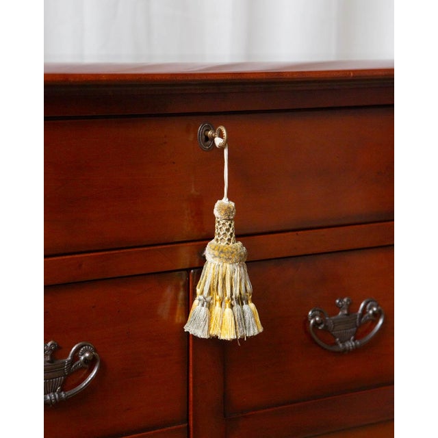 Mid 20th Century Louis XIV Style Demilune Console Cabinet For Sale - Image 13 of 18