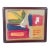 1970s Abstract Modern Painting on Brown Paper Framed Signed For Sale
