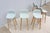 Wood Danish Iskos-Berlin for Muuto Blue Leather Fiber Bar Stools Wood Base - Set of 6 For Sale - Image 7 of 18