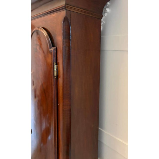 18th Century Antique Georgian Mahogany Longcase Grandfather Clock from John Taylor London, 1780 For Sale - Image 5 of 18